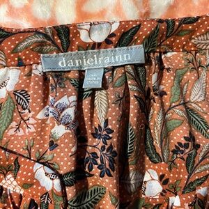 Daniel Rainn Orange Floral Top